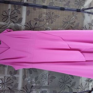 Maison Tara Vibrant Pink Dress